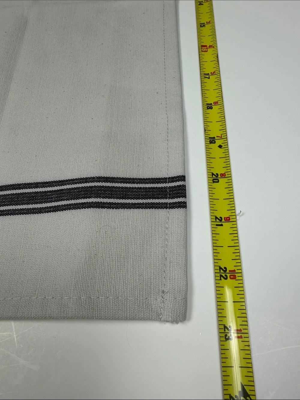 Roeckl German Since 1835 Set of 2 Cotton Kitchen Towels Farmhouse French Stripe